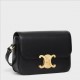 CELINE TEEN TRIOMPHE BAG IN SHINY CALFSKIN /BLACK