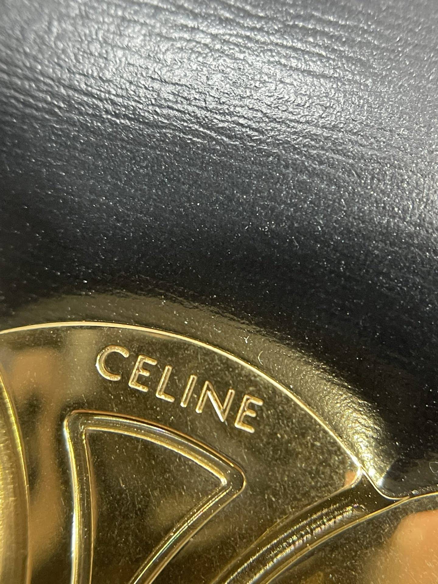 CELINE BESACE CLEA IN SHINY CALFSKIN