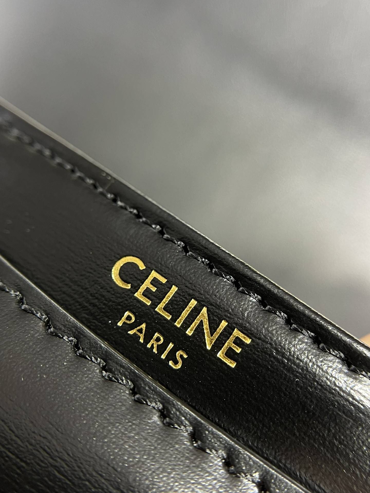 CELINE BESACE CLEA IN SHINY CALFSKIN