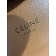 CELINE SHOULDER BAG CLAUDE IN TRIOMPHE CANVAS AND CALFSKIN