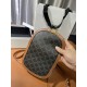 CELINE BESACE CLEA IN TRIOMPHE CANVAS AND CALFSKIN