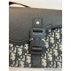 CHRISTIAN DIOR Small Saddle Messenger Bag with Flap