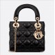 CHRISTIAN DIOR Mini Lady Dior Bag /Black Cannage Lambskin