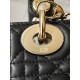 CHRISTIAN DIOR Mini Lady Dior Bag /Black Cannage Lambskin