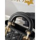 CHRISTIAN DIOR Mini Lady Dior Bag /Black Cannage Lambskin