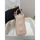 CHRISTIAN DIOR Mini Lady Dior Bag /Pale Pink Cannage Lambskin