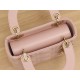 CHRISTIAN DIOR Mini Lady Dior Bag /Powder Pink Cannage Lambskin