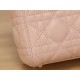 CHRISTIAN DIOR Mini Lady Dior Bag /Powder Pink Cannage Lambskin