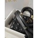 CHRISTIAN DIOR Small Lady Dior Bag /Black Cannage Lambskin