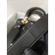 CHRISTIAN DIOR Small Lady Dior Bag /Black Cannage Lambskin