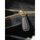 CHRISTIAN DIOR Small Lady Dior Bag /Black Cannage Lambskin