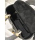 CHRISTIAN DIOR Small Lady Dior Bag /Black Cannage Lambskin