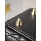 CHRISTIAN DIOR Small Lady Dior Bag /Black Cannage Lambskin