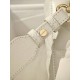 CHRISTIAN DIOR Small Lady Dior Bag /Latte Cannage Lambskin