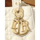 CHRISTIAN DIOR Small Lady Dior Bag /Latte Cannage Lambskin