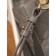 CHRISTIAN DIOR Small Lady Dior Bag /Gray Cannage Lambskin