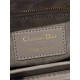 CHRISTIAN DIOR Small Lady Dior Bag /Gray Cannage Lambskin