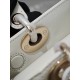 CHRISTIAN DIOR Small Lady D-Joy Bag /Latte Cannage Lambskin