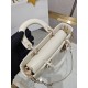 CHRISTIAN DIOR Small Lady D-Joy Bag /Latte Cannage Lambskin