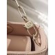 CHRISTIAN DIOR Small Lady D-Joy Bag /Pale Pink Cannage Lambskin