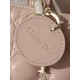 CHRISTIAN DIOR Small Lady D-Joy Bag /Pale Pink Cannage Lambskin