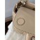 CHRISTIAN DIOR Small Lady D-Joy Bag /Biscuit Cannage Lambskin