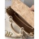 CHRISTIAN DIOR Small Lady D-Joy Bag /Biscuit Cannage Lambskin