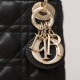 CHRISTIAN DIOR Mini Lady Dior Bag /Black Cannage Lambskin