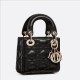 CHRISTIAN DIOR Mini Lady Dior Bag /Black Cannage Lambskin