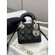 CHRISTIAN DIOR Mini Lady Dior Bag /Black Cannage Lambskin