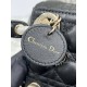 CHRISTIAN DIOR Mini Lady Dior Bag /Black Cannage Lambskin