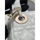 CHRISTIAN DIOR Mini Lady Dior Bag /Latte Cannage Lambskin