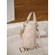 CHRISTIAN DIOR Mini Lady Dior Bag /Powder Pink Cannage Lambskin