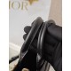 CHRISTIAN DIOR Mini Dior Book Tote /Black Macrocannage Calfskin