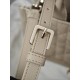 CHRISTIAN DIOR Mini Dior Book Tote /Trench Beige Macrocannage Calfskin