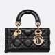 CHRISTIAN DIOR Lady D-Joy Micro Bag /Black Cannage Lambskin