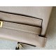 HERMES Kelly 32 Bag /D0 Weimaraner / Gold Hardware / Swift Leather