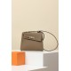 HERMES Kelly En Desordre 20 Handmade Bag/CK18 Elephant Grey / Silver Hardware / Epsom Leather  