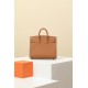 HERMES Birkin 20 Bag /CK37 Gold Brown / Silver Hardware / Epsom Leather  