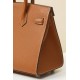 HERMES Birkin 20 Bag /CK37 Gold Brown / Silver Hardware / Epsom Leather  