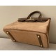 HERMES Birkin 30 Bag /3G Chestnut/4B Biscuit/Gold Hardware/Swift Suede