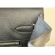 HERMES Birkin 35 Bag /CK89 Black/Gold Hardware/Epsom