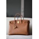 HERMES Birkin 40 Bag /CK37 Gold Brown/Gold Hardware/Saddle Leather  