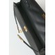 HERMES Kelly Elan Bag /CK89 Black/Gold Hardware/Madame Leather