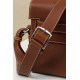 HERMES Kelly Messenger 25 Bag /CK37 Gold Brown/Silver Hardware/Fogray Leather  