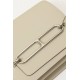 HERMES Roulis 23 Bag /8L Glacier White with Silver Hardware in Evercolor Leather  