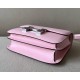 HERMES Constance 19 Bag/5P Sakura Pink / Silver Buckle / Swift Leather  