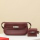 HERMES Kelly Moove 17 Bag /55 Hermès Red Silver Buckle Swift Leather  