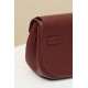 HERMES Kelly Moove 17 Bag /55 Hermès Red Silver Buckle Swift Leather  