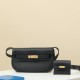 HERMES Kelly Moove 17 Bag /2Z Midnight Blue Gold Buckle Swift Leather  